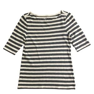 J. Crew Striped Painter Tee Size L EUC